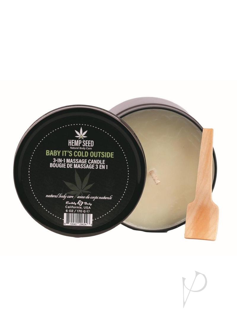 Hemp Seed 3n1 Candle Baby It`s 6oz(disc)