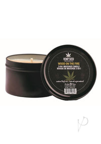 Hemp Seed 3n1 Candle Wood On 6oz(disc)