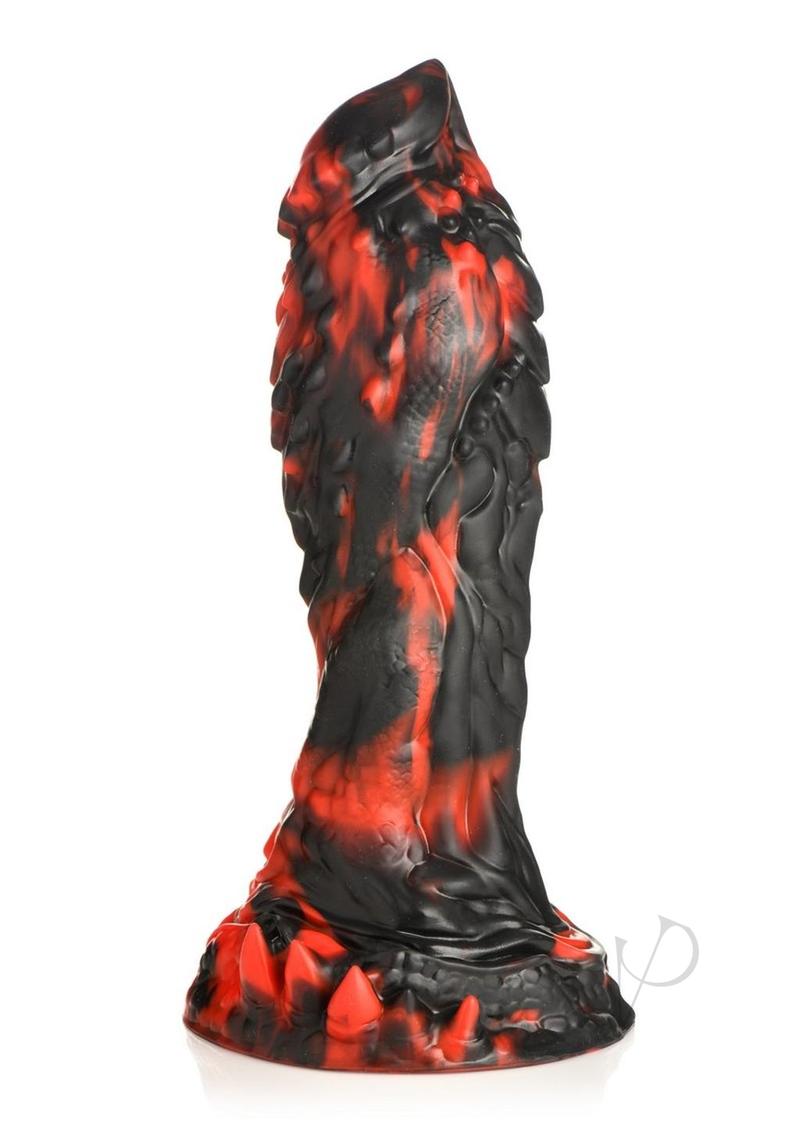 Creature Cocks Reaper Silicone Dildo Red & Black