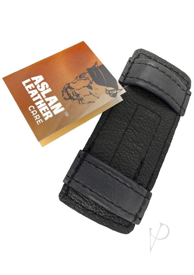 Asian Double Up Dilldo Cuffs Black