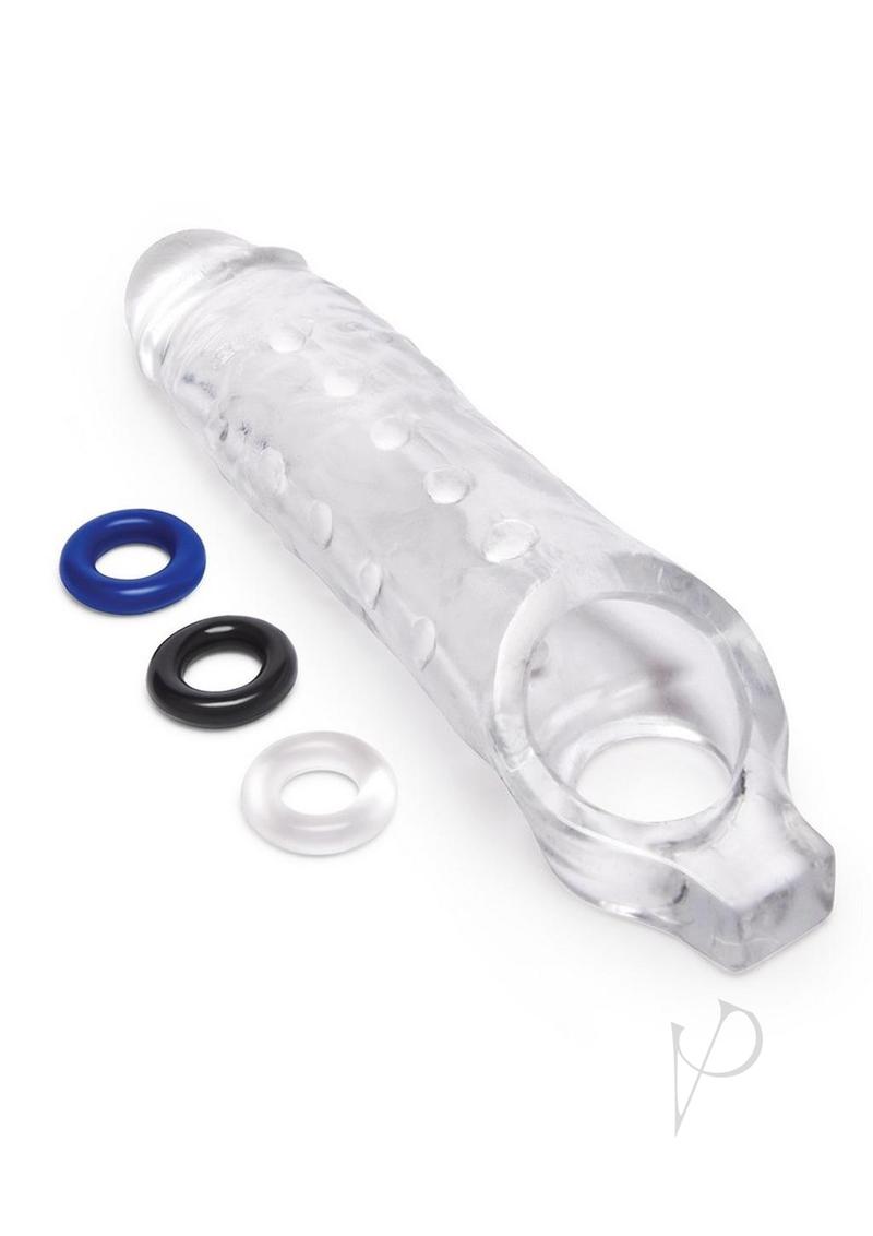 Su Clear View Penis Extender Studded 1