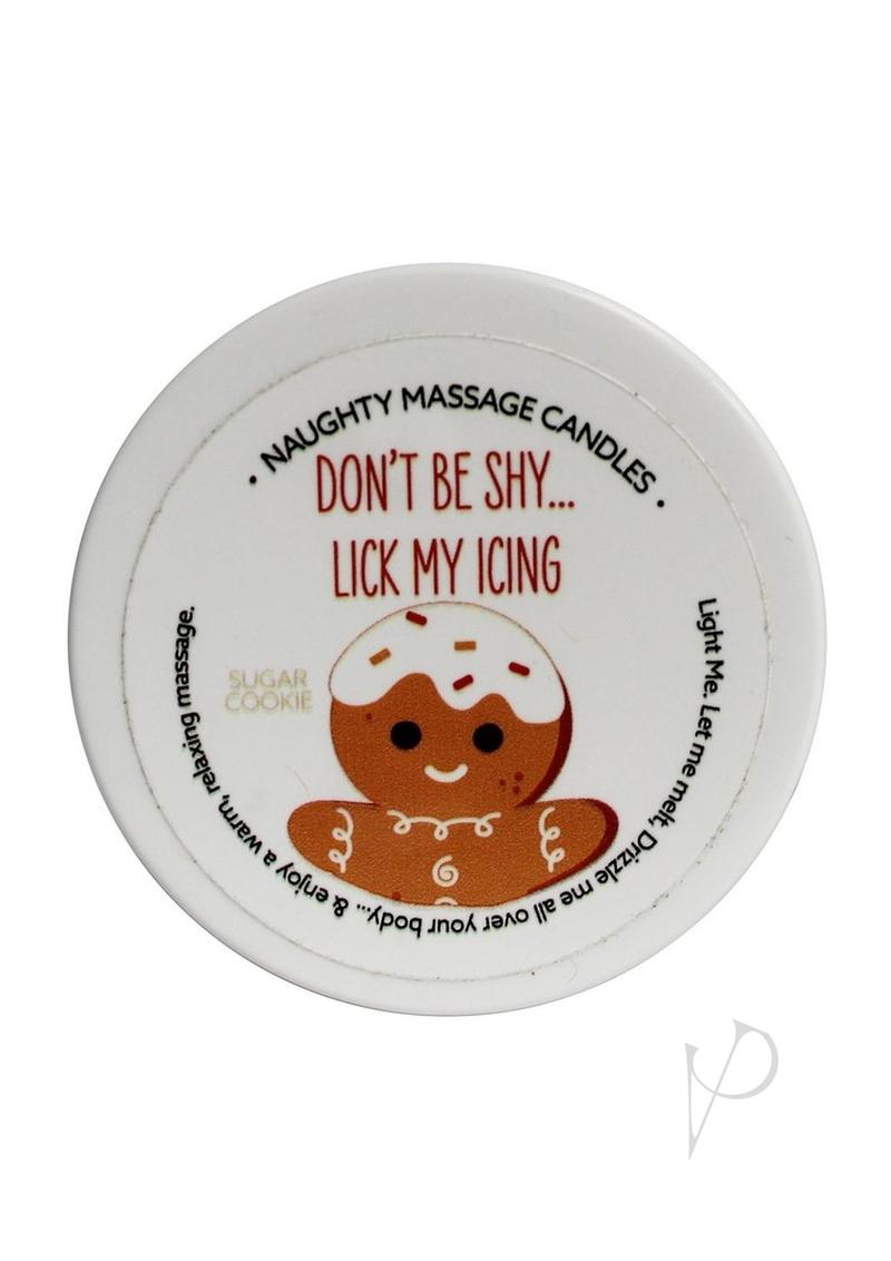 Massage Candle 1.7oz Lick My Icing