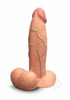 B-vibe Slipskin Dildo Girthy 7 Moc