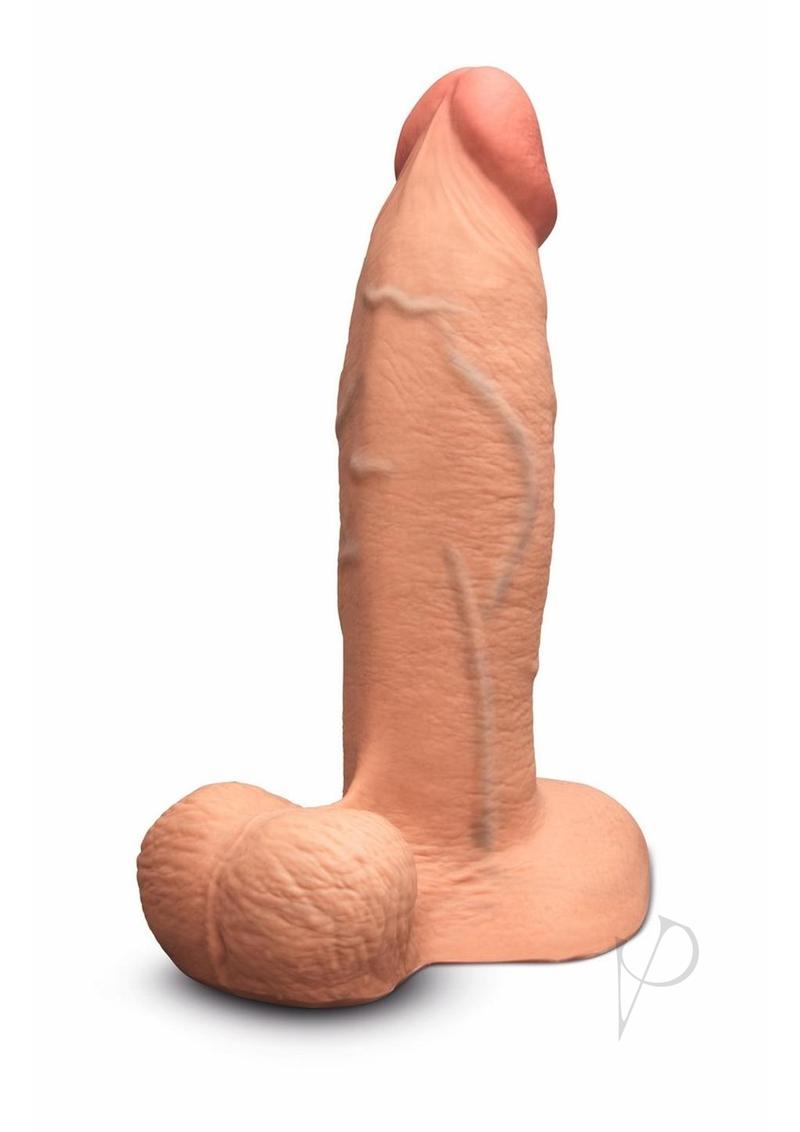B-vibe Slipskin Dildo Girthy 8 Moc