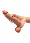 B-vibe Slipskin Dildo Girthy 9 Moc