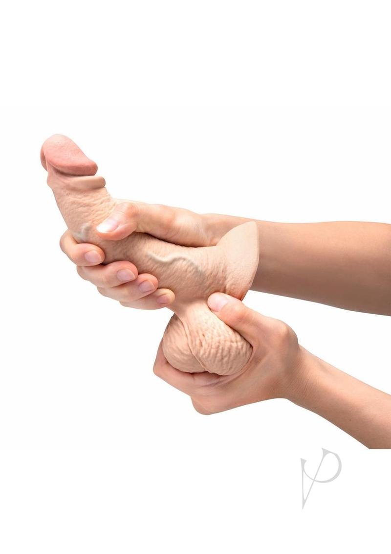 B-vibe Slipskin Dildo Curve 6.5 Crm