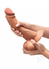 B-vibe Slipskin Dildo Curve 9 Moc