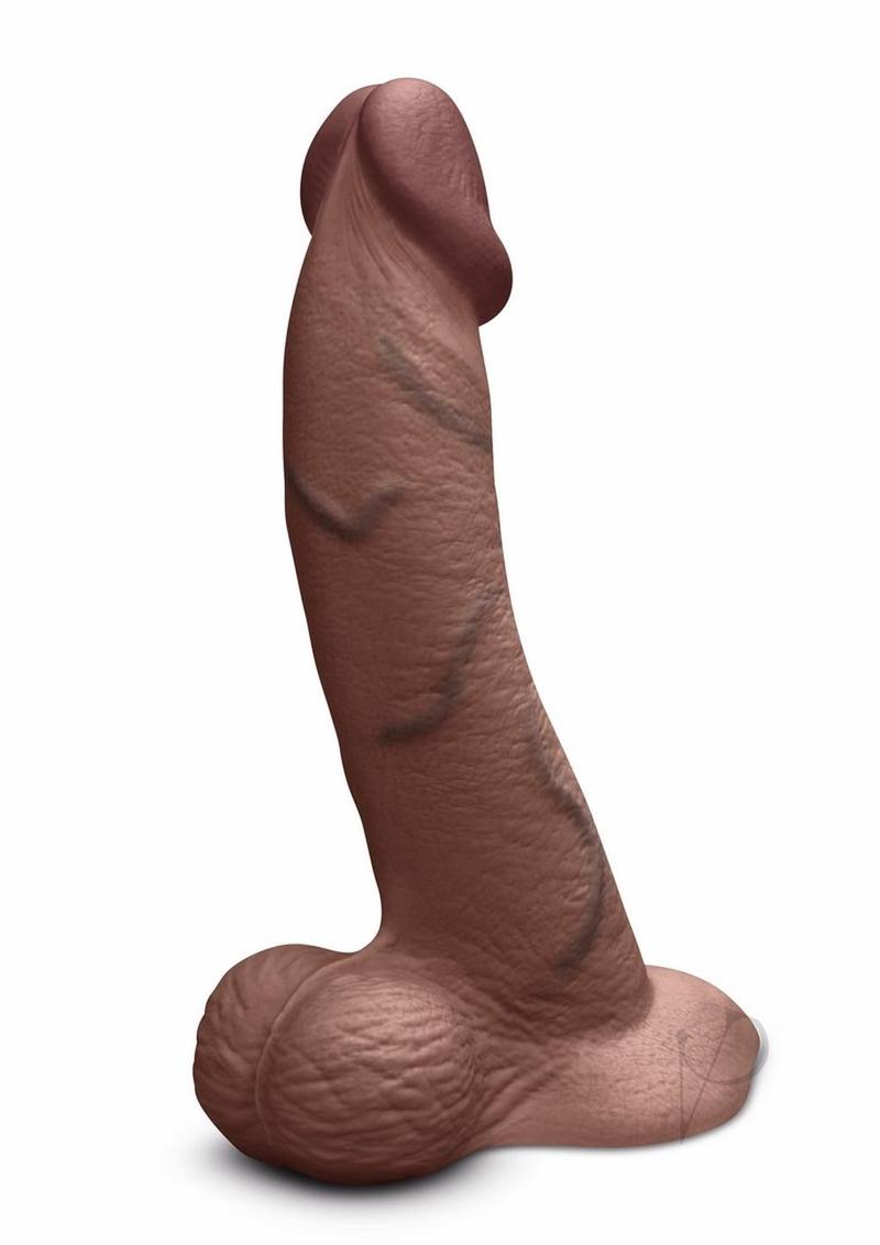 B-vibe Slipskin Dildo Curve 10 Brn