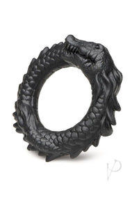 Creature Cocks Black Caiman Silicone Cock Ring