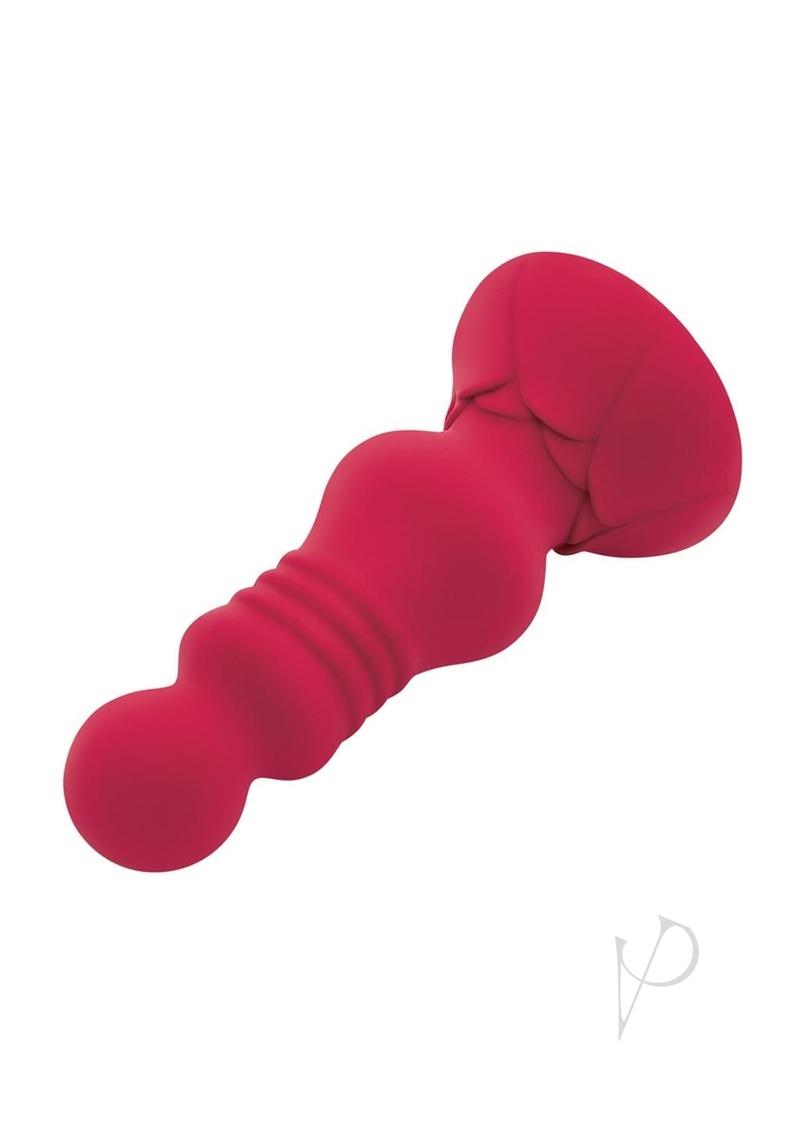 Sk Remote Vibe Floret Buttplug Red