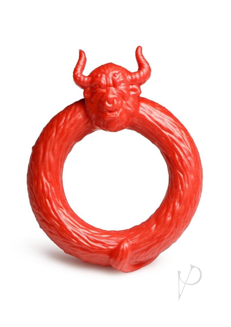 Creature Cocks Beast Mode Silicone Cock Ring Red