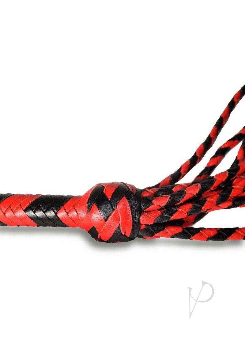 Prowler Red Long Handle Flogger Red/blk