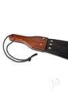 Prowler Red Leather Wood Fringe Blk