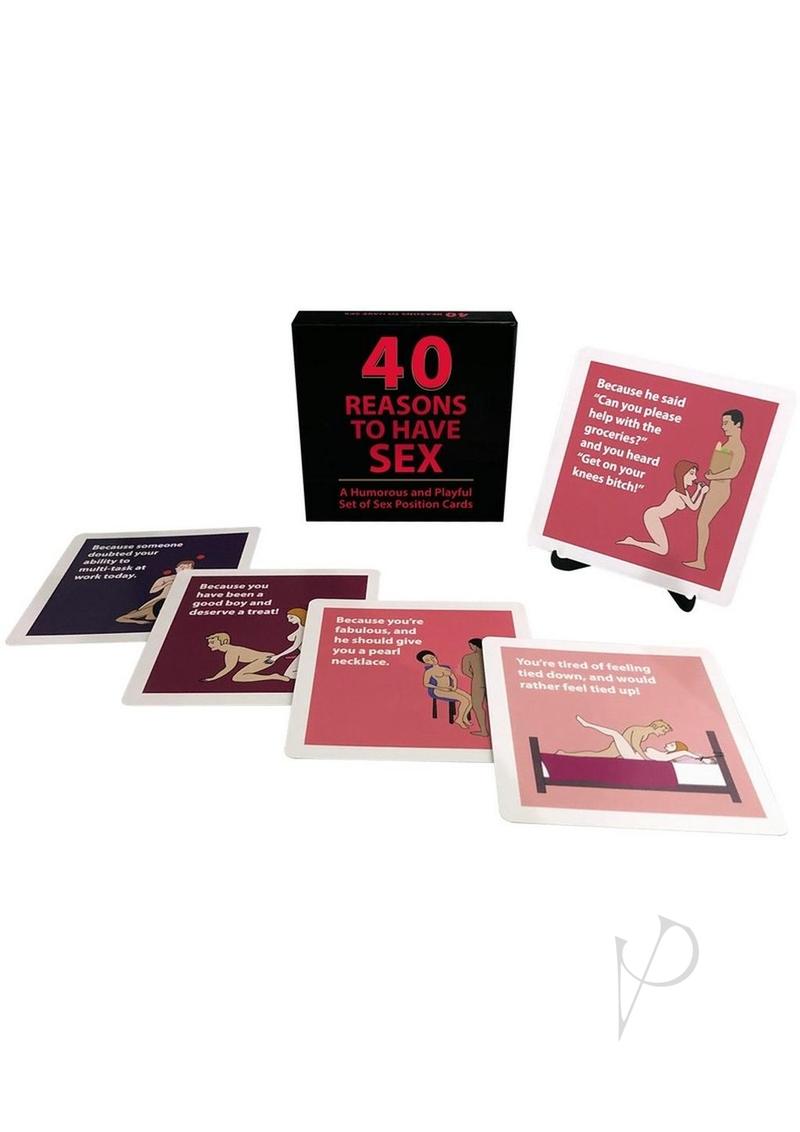 40 Reasons To Have Sex
