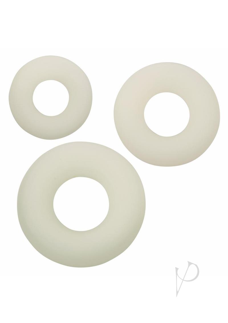 Alpha Gitd Silicone 3 Ring Set