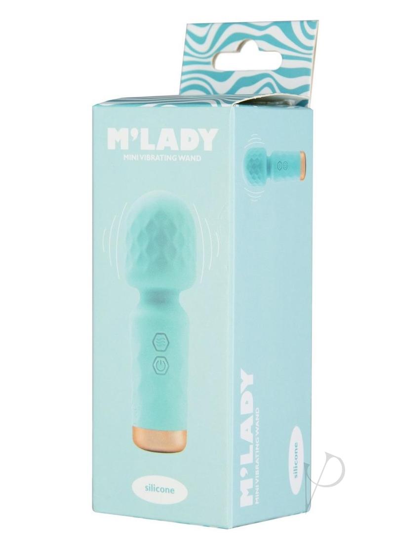 Mlady Mini Vibrating Wand Teal
