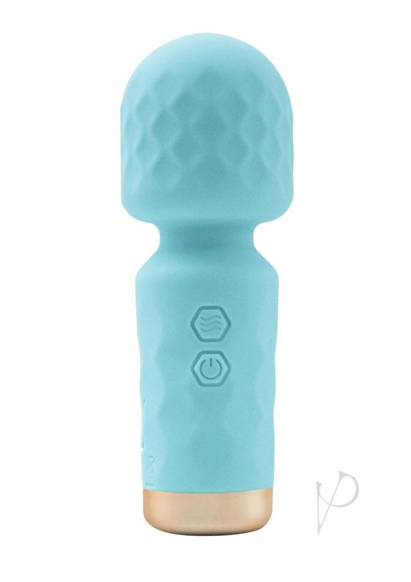 Mlady Mini Vibrating Wand Teal