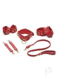 Bedroom Bliss Lovers Restraints Set Red