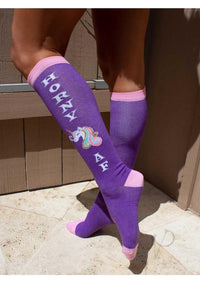 Horny Af Knee Socks Os Multicolor