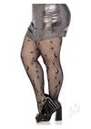 Celestial Net Tights 1x-2x Blk