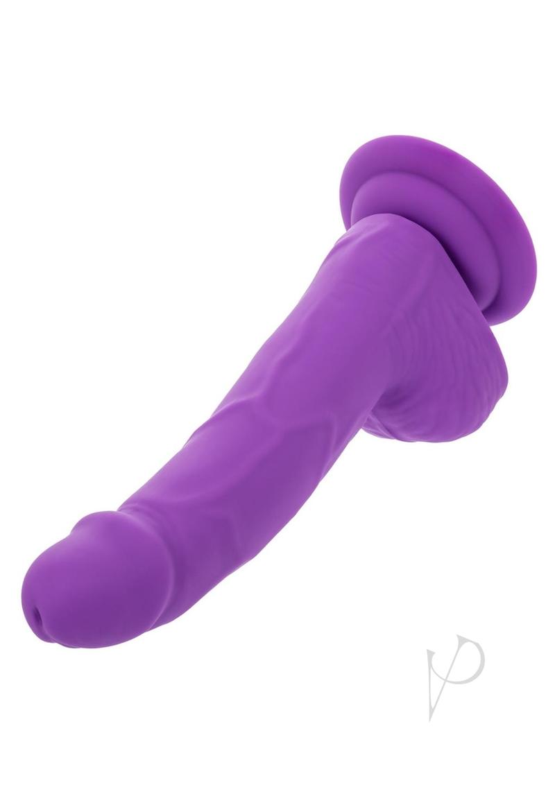 Neon Silicone Studs 6 Dildo Purple