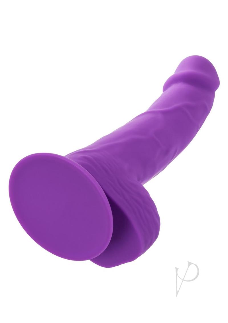 Neon Silicone Studs 6 Dildo Purple