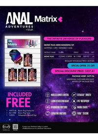 Anal Adv Matrix Bionic Merch Kit