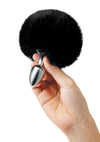 Whipsmart Fluffy Bunny Tail 2.5 Blk