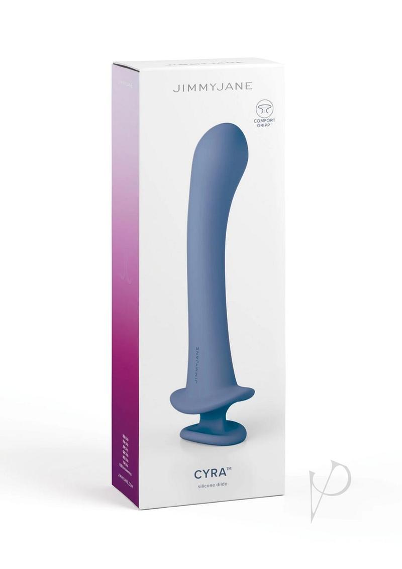 Jimmyjane Cyra Silicone Dildo Blue