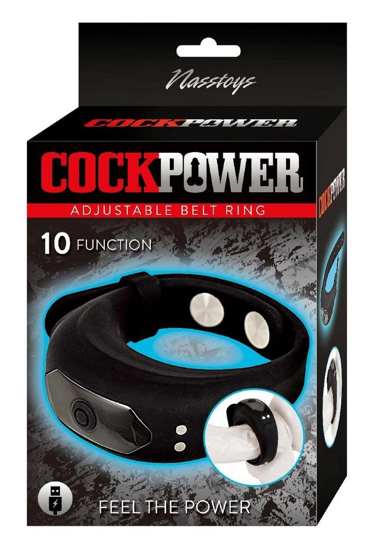 Cockpower Adj Belt Ring Blk