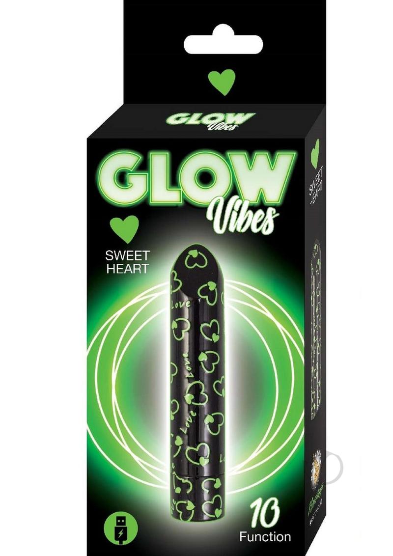 Glow Vibes Sweet Heart Blk/grn