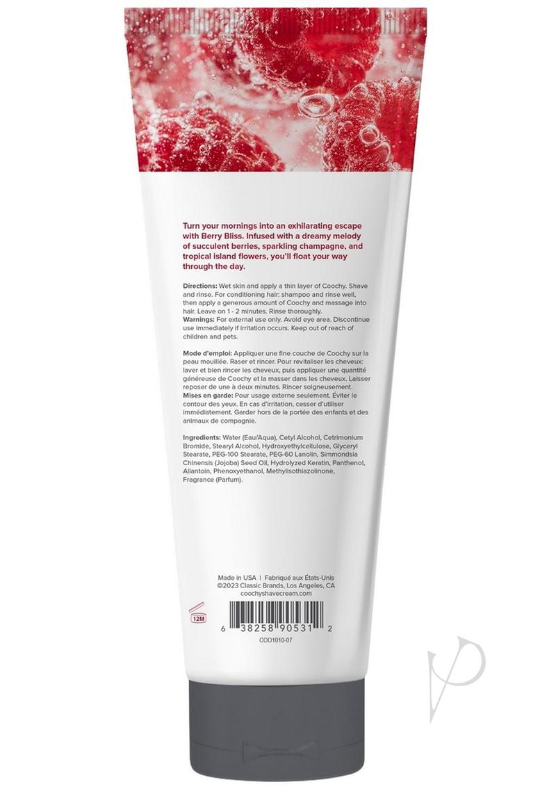 Coochy Berry Bliss Shave Cream 7.2oz