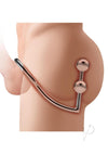 Blueline 2 Bead Anal Hook Ring 45mm