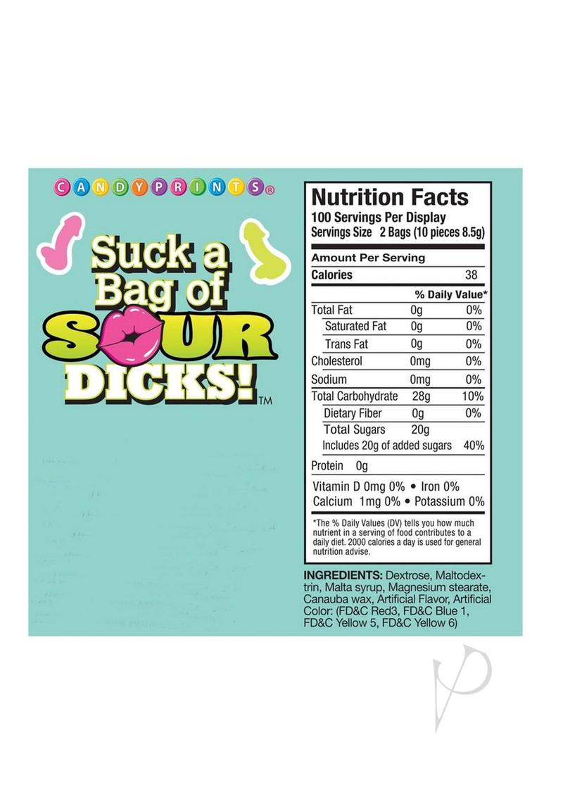 Suck A Bag Of Sour Dicks 3oz Bag