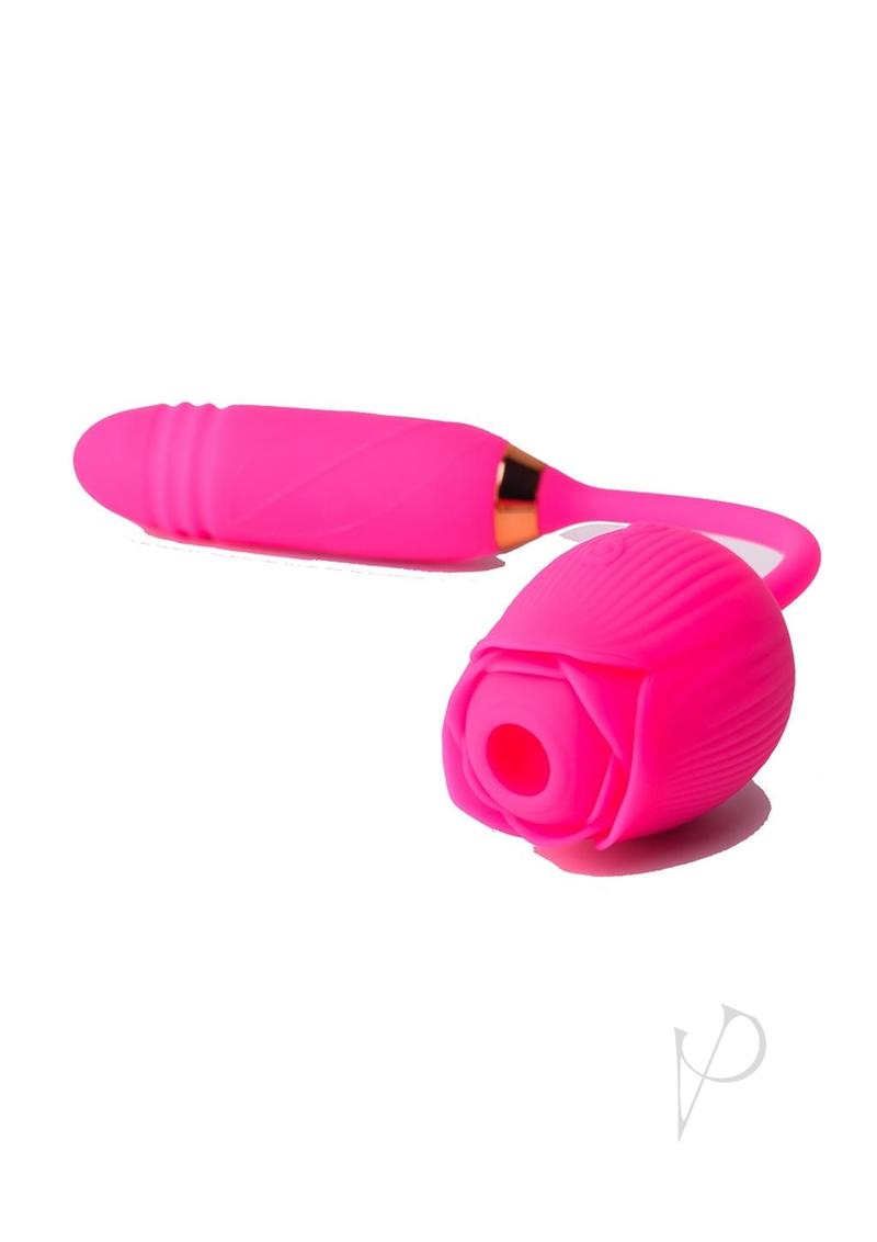 Pink Pussycat Vibrating Thrusting Rose