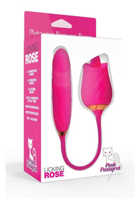 Pink Pussycat Vibrating Licking Rose