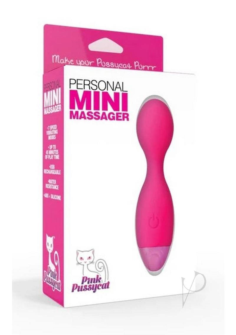 Pink Pussycat Vibrating Prsnl Mini Msgr