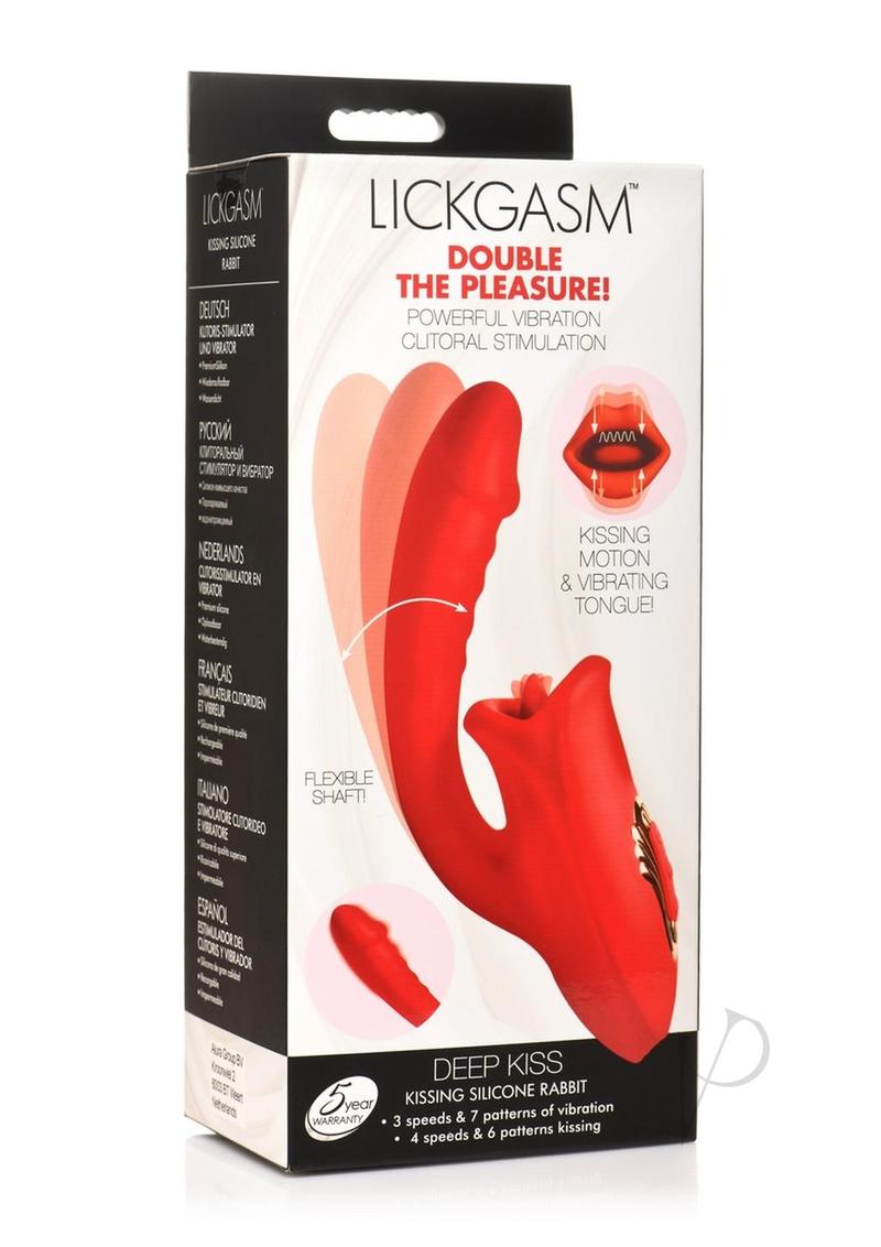 Lickgasm Deep Kiss Red