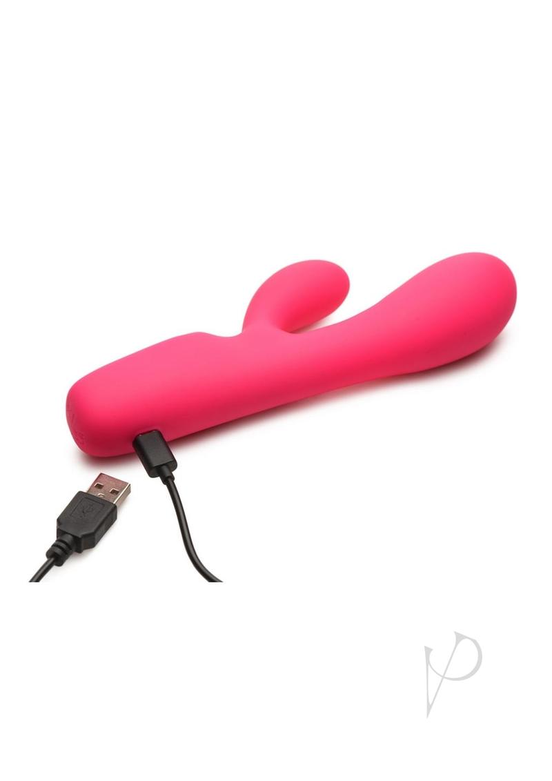 Bang Digital Silicone Rabbit Vibe Pink