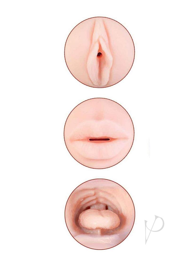 Delite Two Ways Mouth Vagina Vanilla