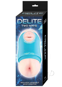 Delite Two Ways Mouth Ass Vanilla