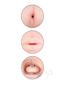 Delite Two Ways Mouth Ass Vanilla
