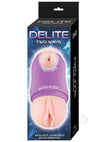 Delite Two Ways Vagina Ass Vanilla