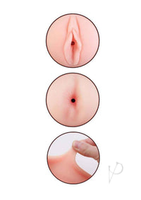 Delite Two Ways Vagina Ass Vanilla