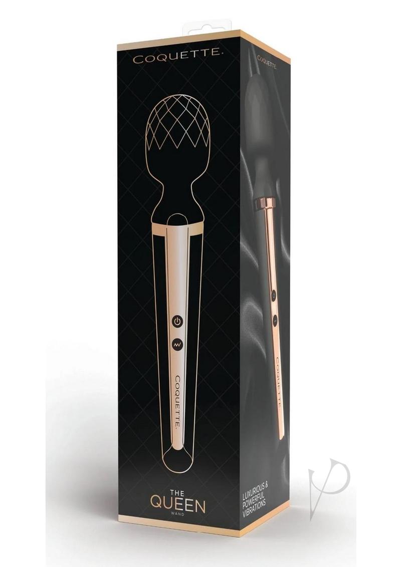 Coquette Queen Wand Blk/gld