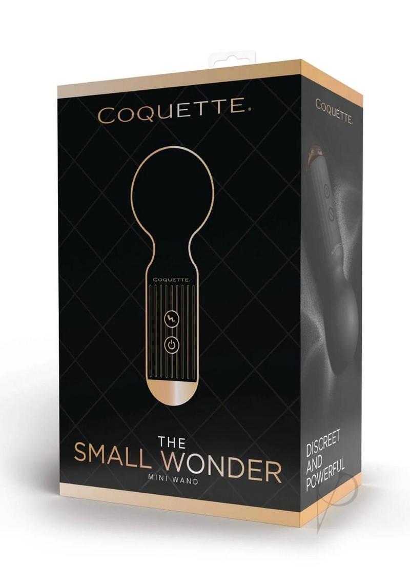 Coquette Small Wonder Mini Wand Blk/gld