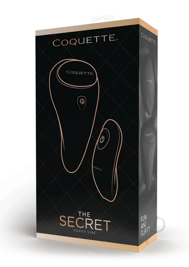Coquette Secret Panty Vibe Blk
