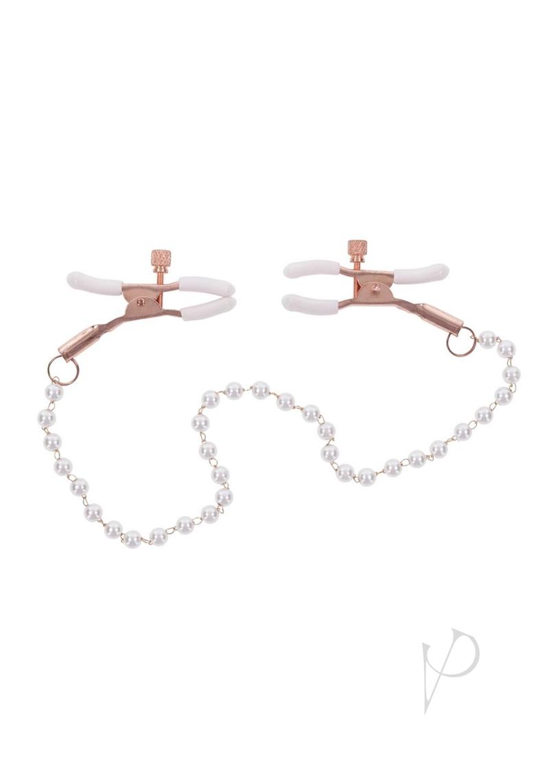 Sandm Peaches N Creame Pearl Nipple Clamps