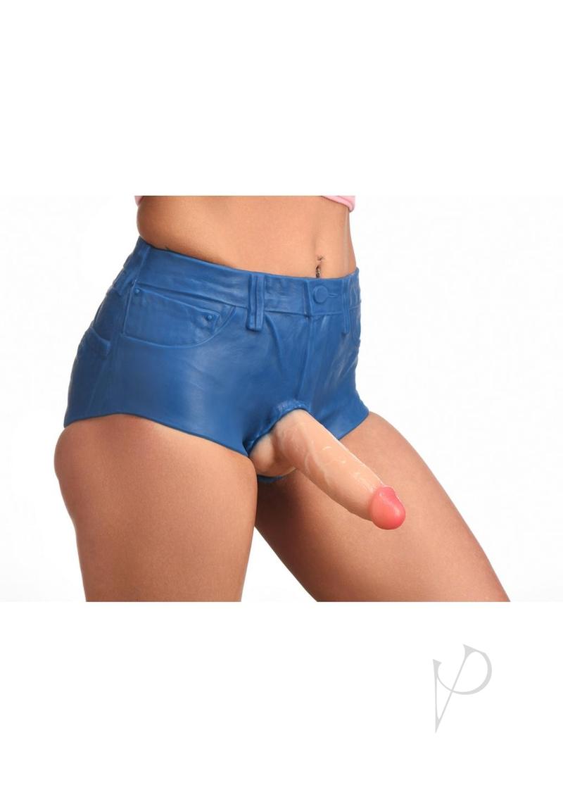 Strap U Booty Shorts Harn 6 Sm Blu/van