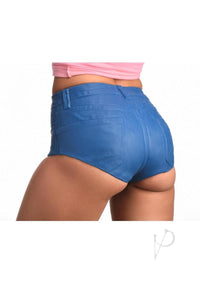 Strap U Booty Shorts Harn 6 Sm Blu/van